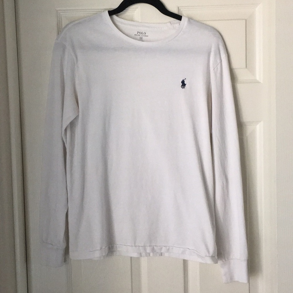 White Long sleeve Polo Ralph Lauren shirt